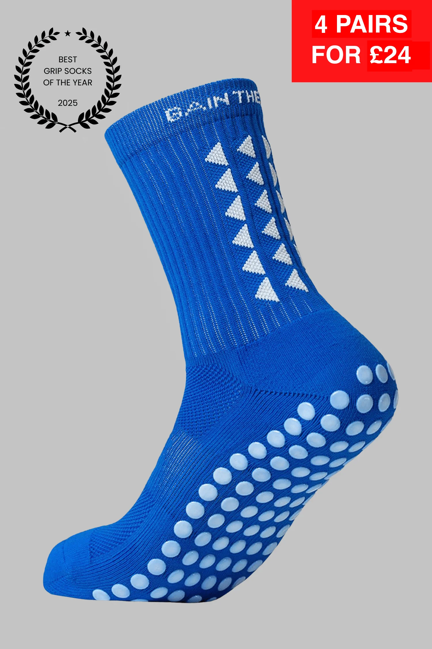 GRIP SOCKS 3.0 MidCalf Length - Blue